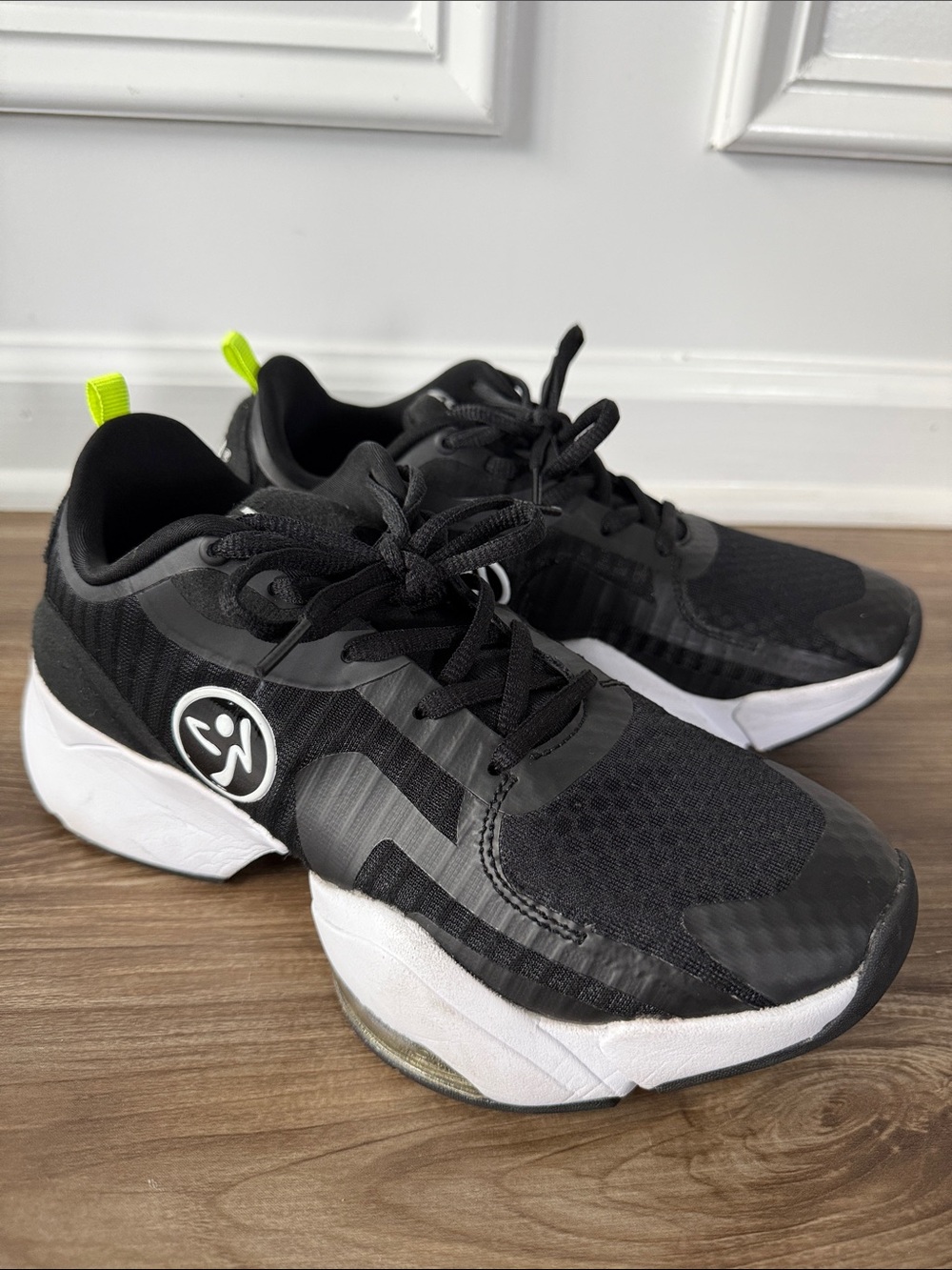 Zumba Air Stomp Remix A1F00183 Black Women's Sneakers 39 US 8